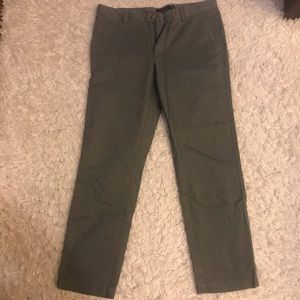 MENS GRAY KHAKIS 32x30